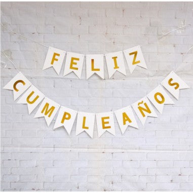 GUIRNALDA MATE FELIZ CUMPLEAÑOS