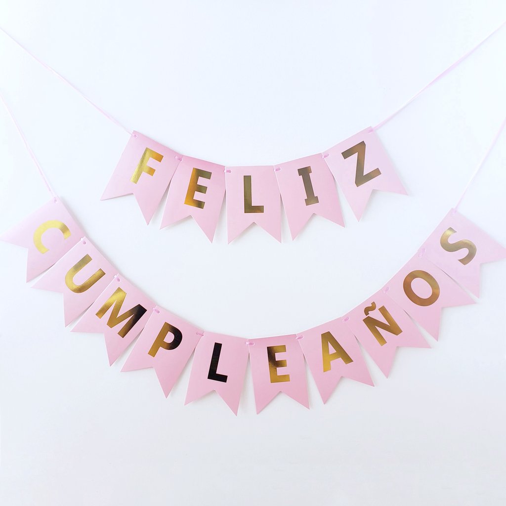 GUIRNALDA MATE FELIZ CUMPLEAÑOS