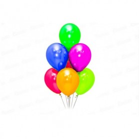 GLOBO LATEX R12 NEON SURTIDA X 100 UND 2,8 Gr
