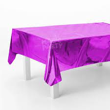 MANTEL METALIZADO PARA FIESTA