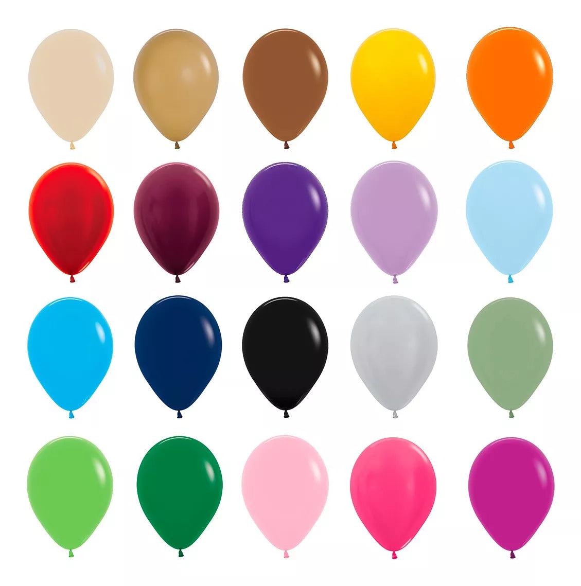 GLOBO R12 SATIN PAQUETE X 100 UND 2,8 Gr