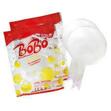 GLOBO BURBUJA TRANSPARENTE X 50 UND